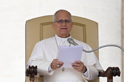 Papa León XIV en el Vaticano/ Andreas SOLARO