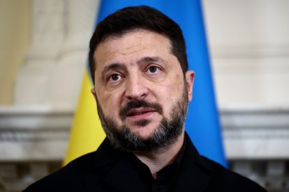 El presidente de Ucrania, Volodimir Zelenski