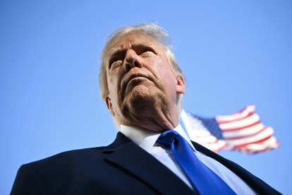 El presidente Donald Trump, este 22 de octubre.