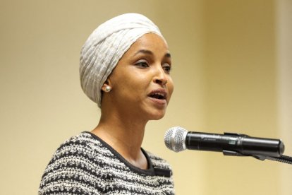 La congresista Ilhan Omar (demócrata por Minnesota) en una imagen de archivo