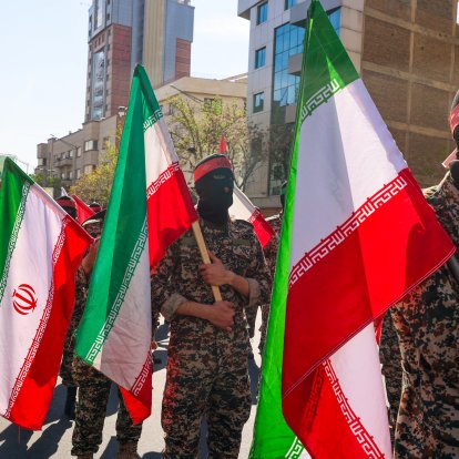 IRGC members. File image