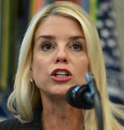 La fiscal general de Estados Unidos, Pam Bondi