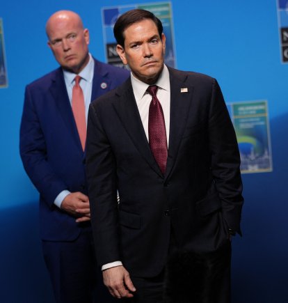 El secretario de Estado, Marco Rubio, en Suecia