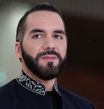 El presidente de El Salvador, Nayib Bukele