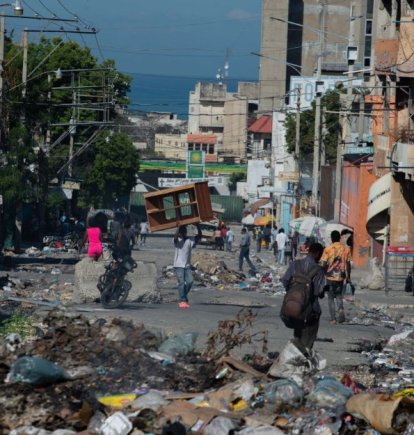 Puerto Príncipe, Haití, después de que las pandillas tomaran el control de la región.