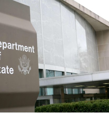 El edificio principal del Departamento de Estado, situado en Washington