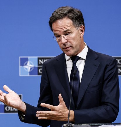 Mark Rutte, presentando la operación 'Centinela del Este'