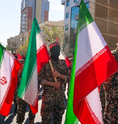 IRGC members. File image