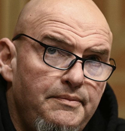 John Fetterman en Capitol Hil/ Brendan Smialowski