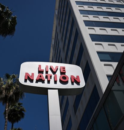 Logo de la empresa de entretenimiento Live Nation