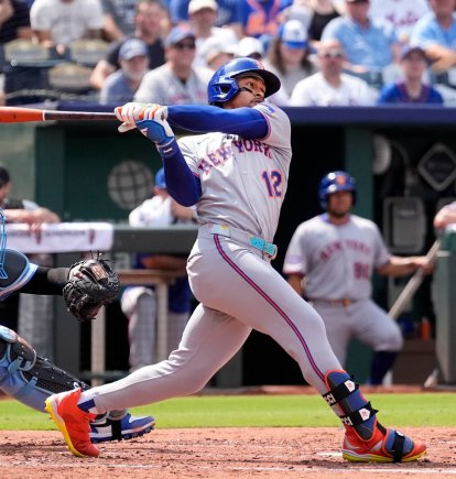 Francisco Lindor, pelotero de los Mets de Nueva York