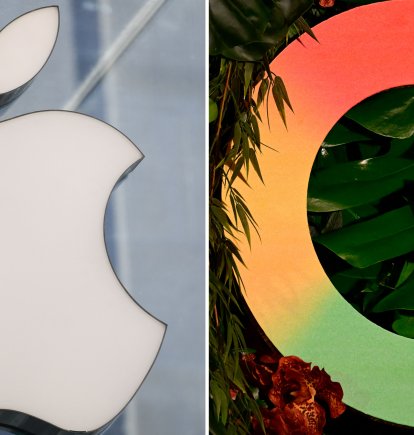 Logos de Apple y Google