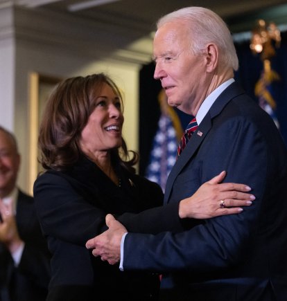Kamala Harris y Joe Biden en Washington DC/ Saul Loeb