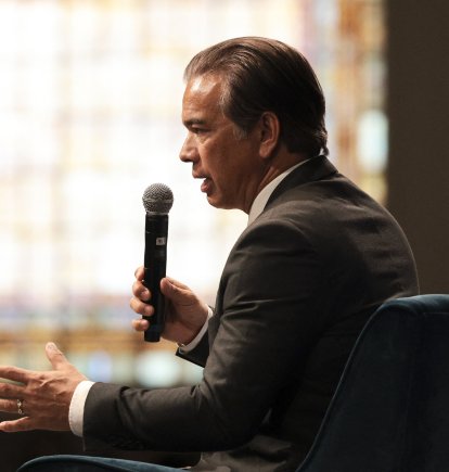 California Attorney General Rob Bonta speaks (Files)