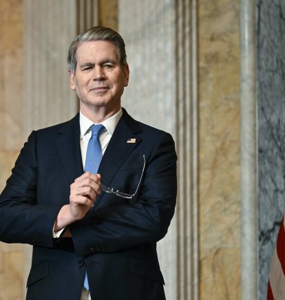 Scott Bessent en Washington DC/ BRENDAN SMIALOWSKI