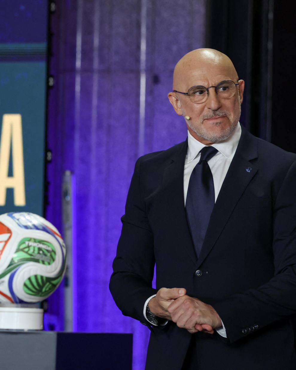 El entrenador de la selección española, Luis de la Fuente