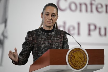 La presidente de México, Claudia Sheinbaum