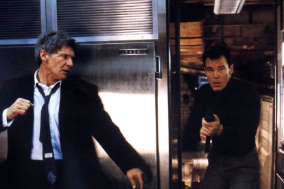 Fotograma de 'Air Force One', película de 1997 protagonizada por Harrison Ford