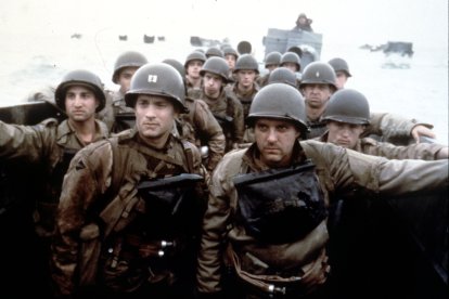 Fotograma de 'Salvar al soldado Ryan', largometraje protagonizado por Tom Hanks en 1998