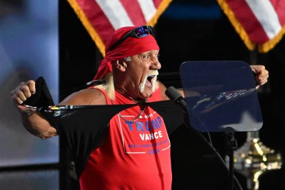 Hulk Hogan, at the 2024 Republican National Convention