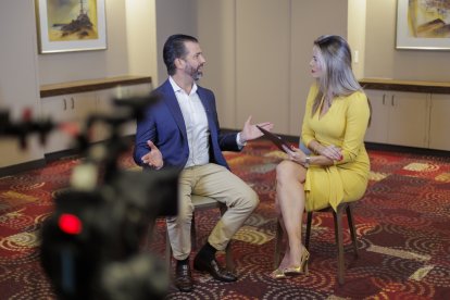 Trump Jr. in interview with VOZ News.