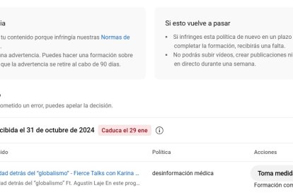 Information given by Youtube.