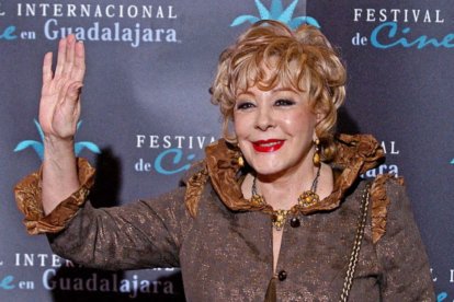 Mexican actress Silvia Pinal