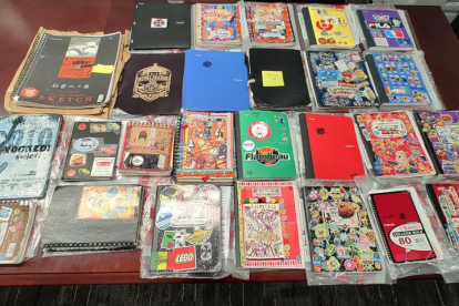 Material found in Hale's room