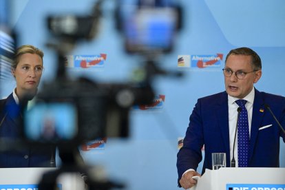 Alice Weidel y Tino Chrupalla