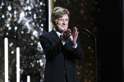 Actor Robert Redford, during a gala