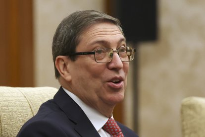 El canciller del régimen cubano Bruno Rodriguez Parrilla