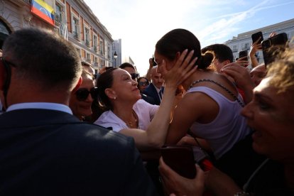María Corina en Sol
