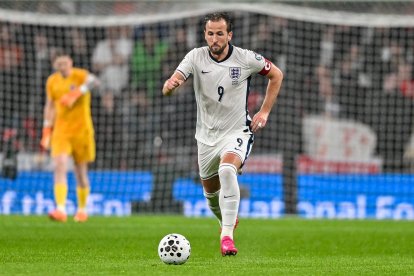Harry Kane during a match with the English national team. October 2025