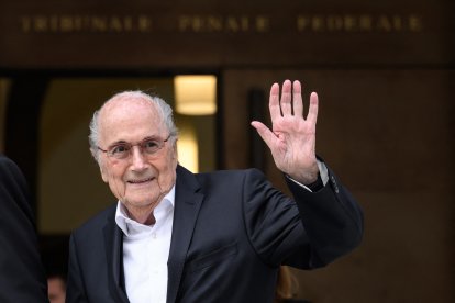 El expresidente de la FIFA Joseph Blatter. Imagen de archivo