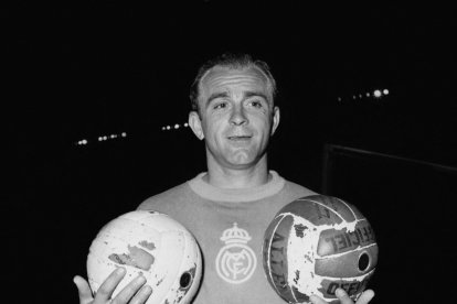 Alfredo Di Stéfano, en 1955. Imagen de archivo