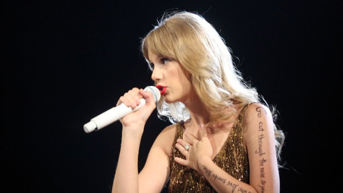 Taylor Swift durante uno de sus conciertos celebrados en noviembre de 2022.