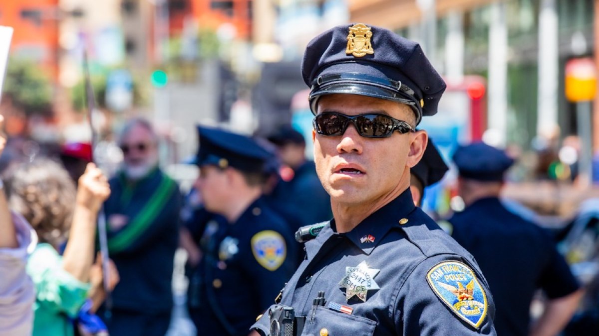 Policía de San Francisco, SFPD. Foto: Thomas Hawk (Flickr)