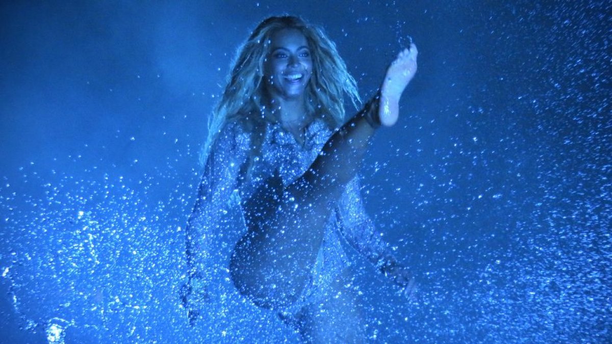 Imágenes de la gira 'The Formation World Tour' de Beyonce, concretamente durante el conciertoen el Levi's Stadium de Santa Clara, California en 2016.