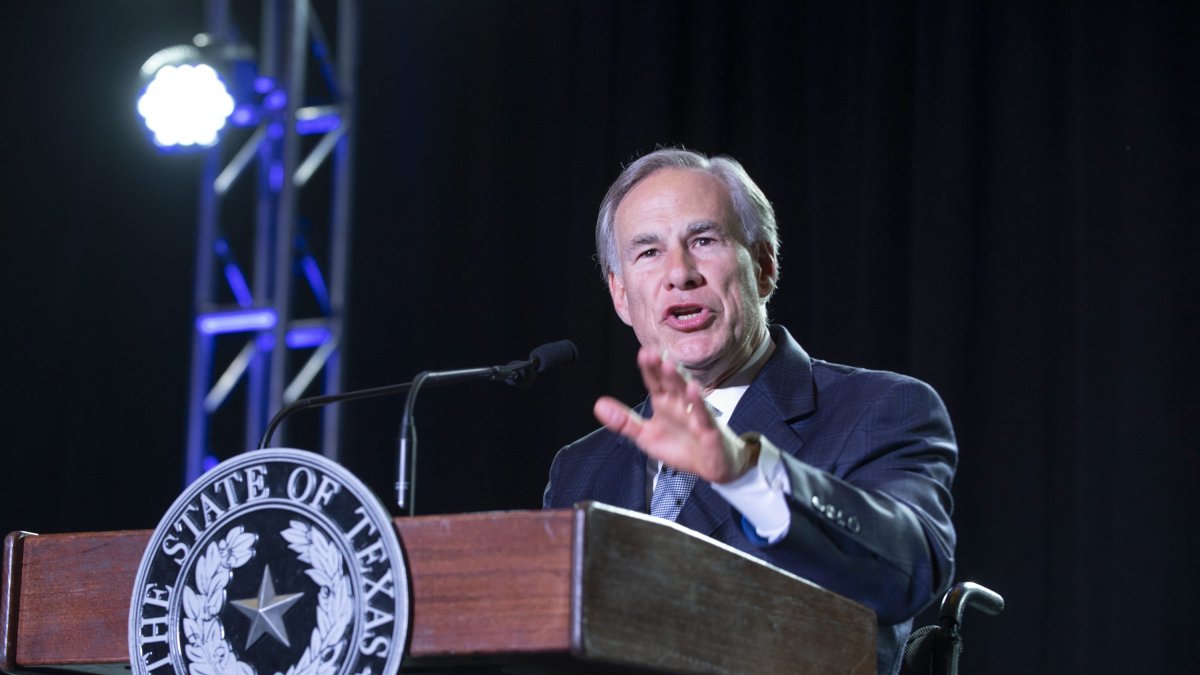 El gobernador de Texas, Greg Abbott