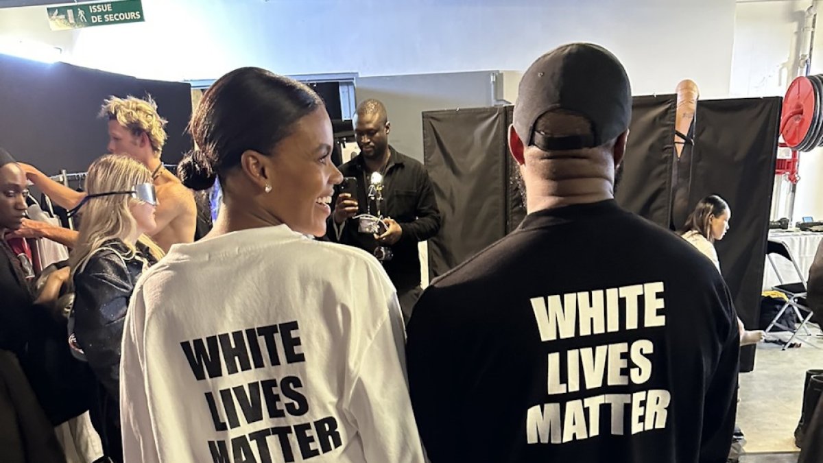 Kanye West y Candace Owens 'White lives matter' /  Candace Owen.