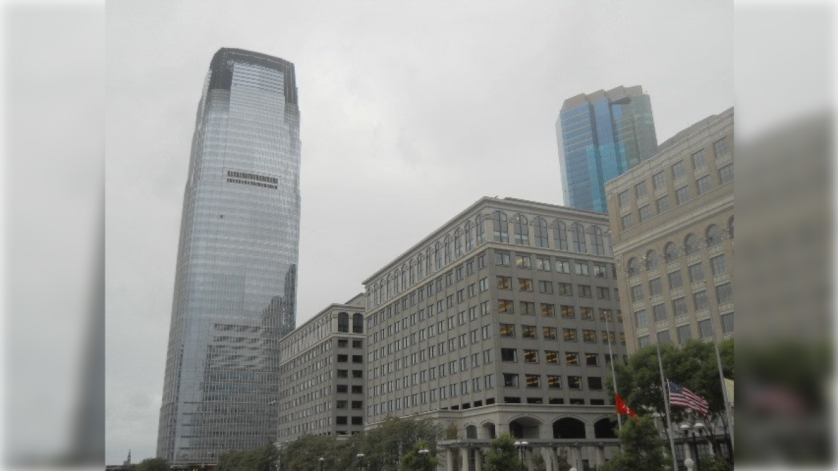 La torre de Goldman Sachs en Nueva Jersey.
