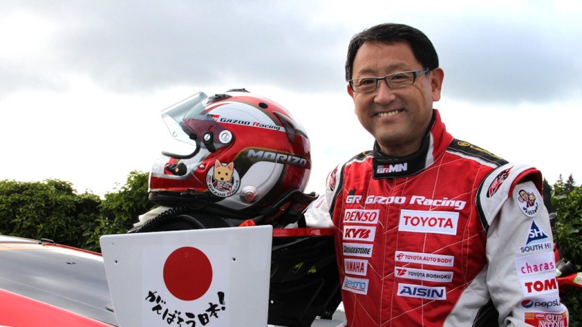 AkioToyoda, presidente de Toyota / Lexus UK (Flickr).