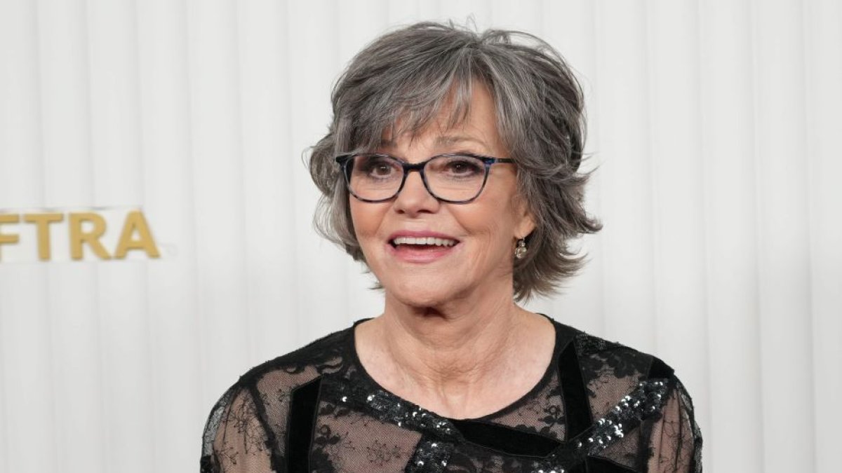 Sally Field arriving at the Screen Actors Guild Awards