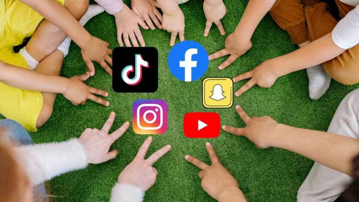 Niños, escuelas, Instagram, Facebook, Snapchat, Tiktok, Youtube