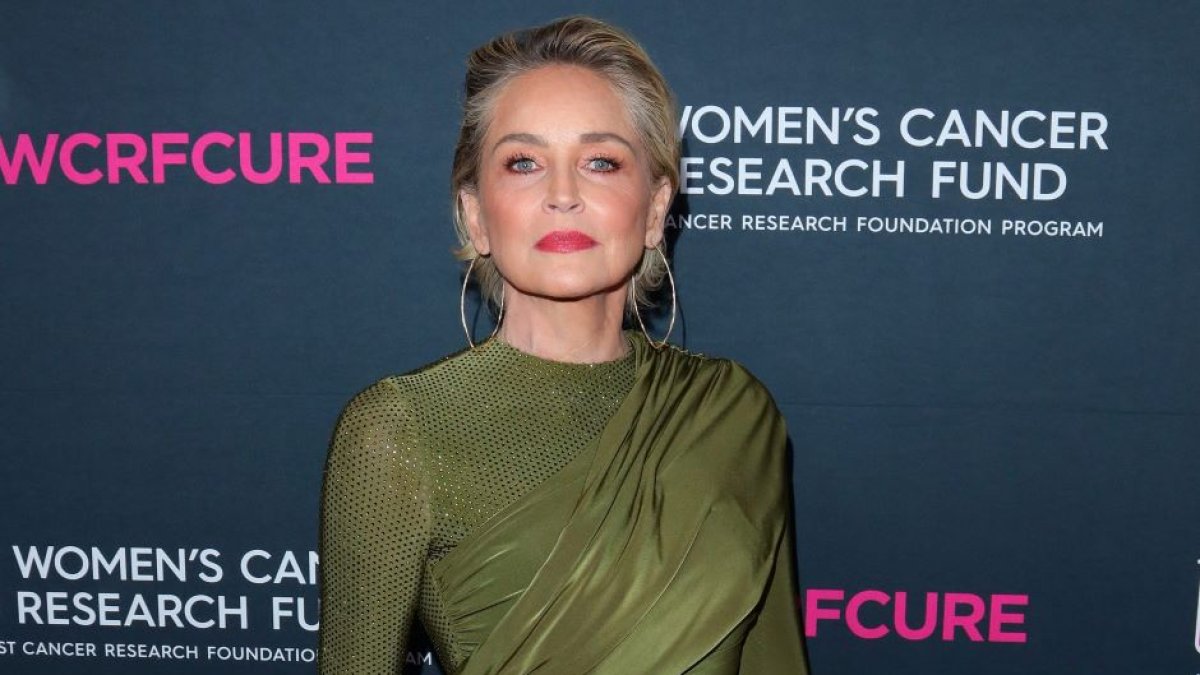 Sharon Stone in Beverly Hills on March 16, 2023.