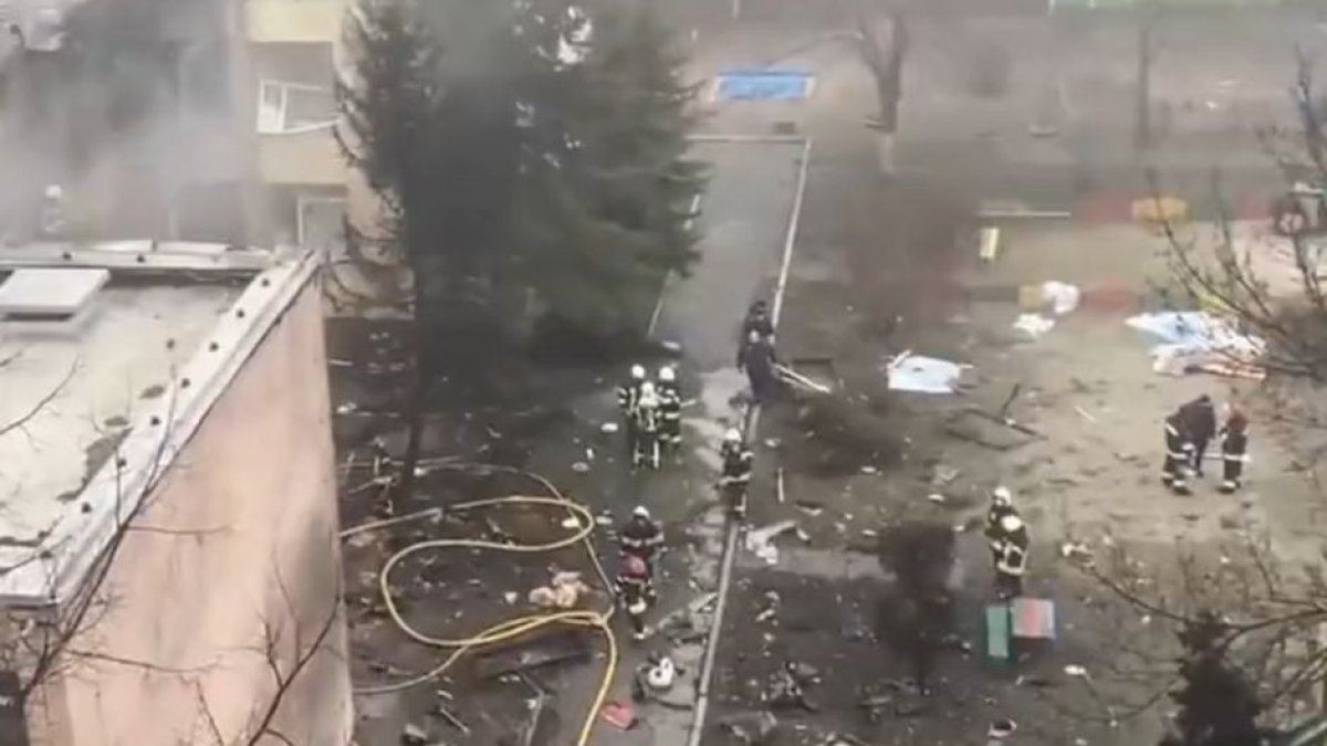 Accidente helicóptero Ucrania