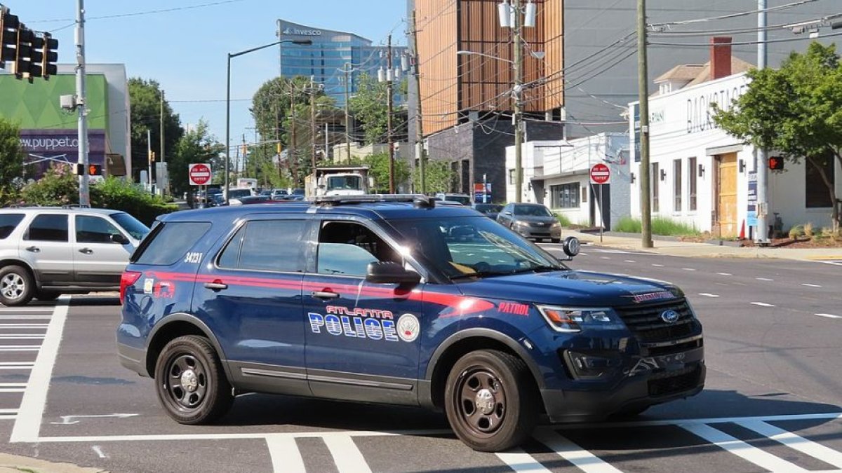 Un vehículo de la Policía de Atlanta en una imagen de archivo.