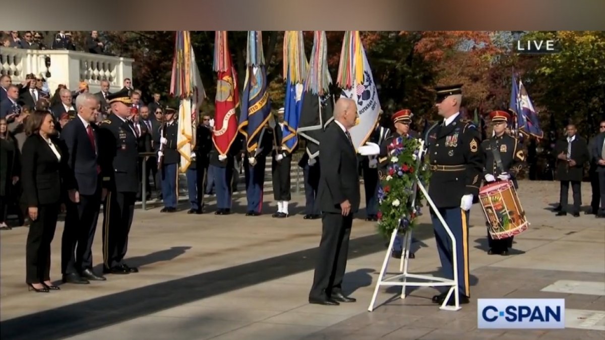 Joe Biden, Día de los Veteranos