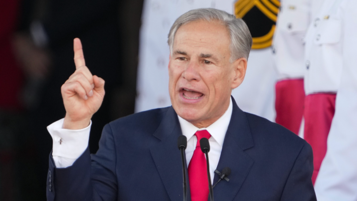Governor Greg Abbott at the Capitol on Tuesday, January 17, 2023.