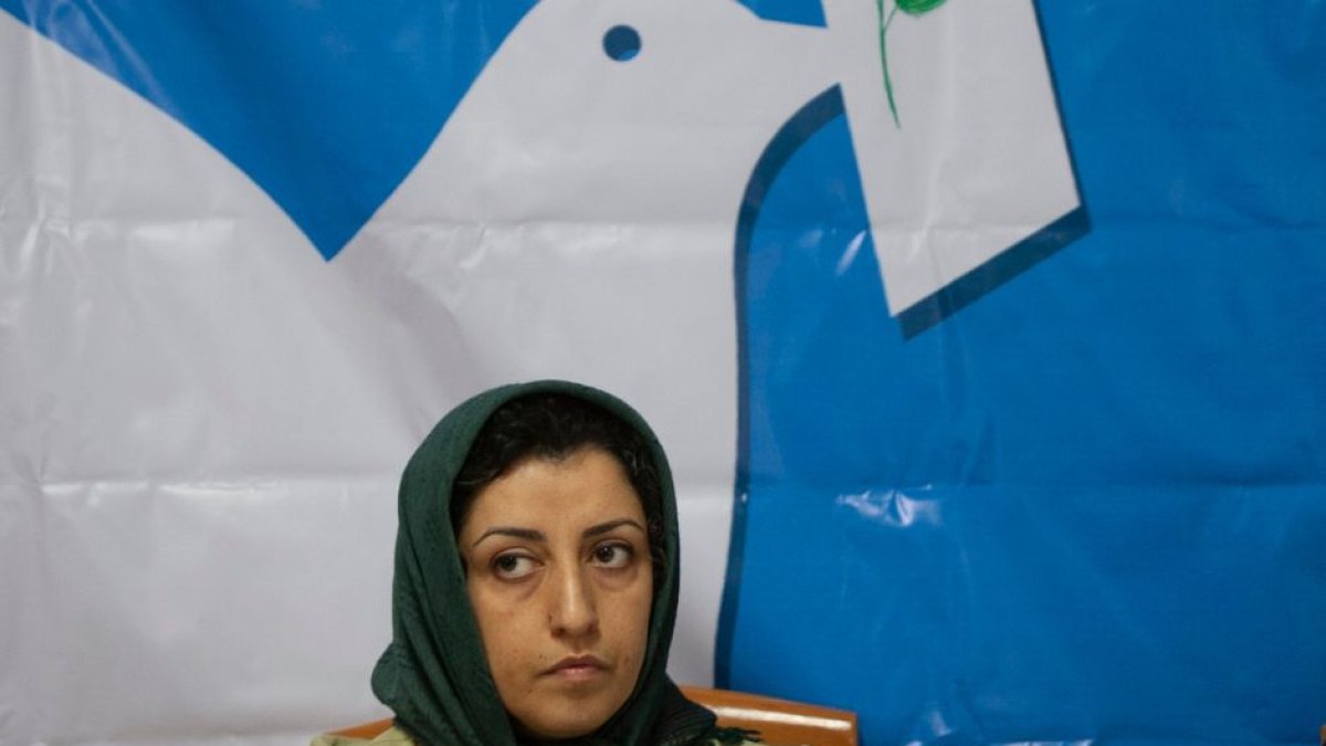 Narges Mohammadi, una iraní encarcelada, gana el Premio Nobel de la Paz (CordonPress)